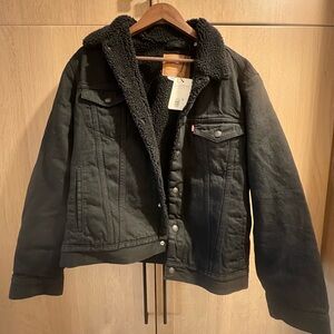 Levi’s Trucker Black Denim Jacket